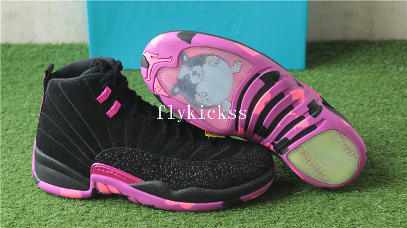 Authentic Air Jordan 12 Retro Doernbecher